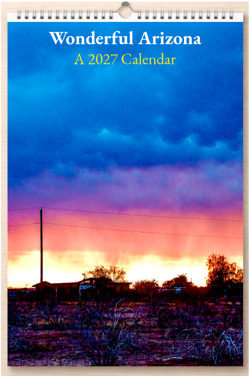 Wonderful Arizona: A 2027 Calendar