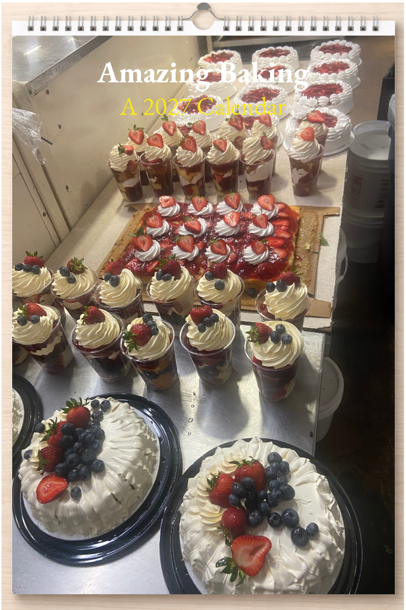 Amazing Baking: A 2027 Calendar