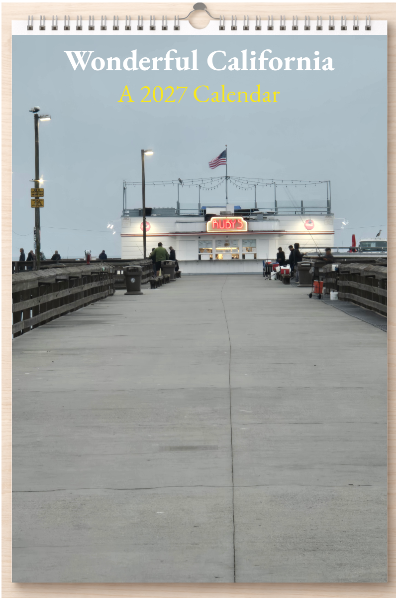 Wonderful California: A 2027 Calendar