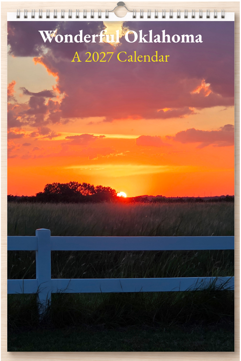 Wonderful Oklahoma: A 2027 Calendar