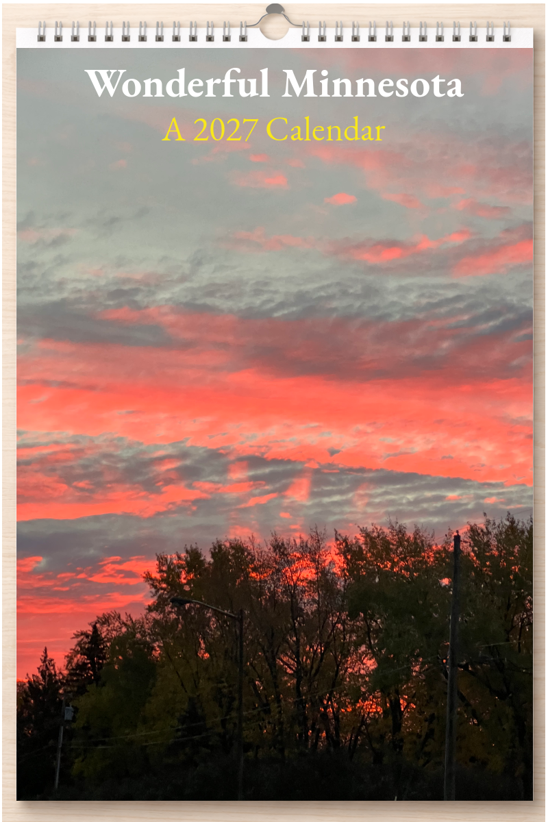 Wonderful Minnesota: A 2027 Calendar