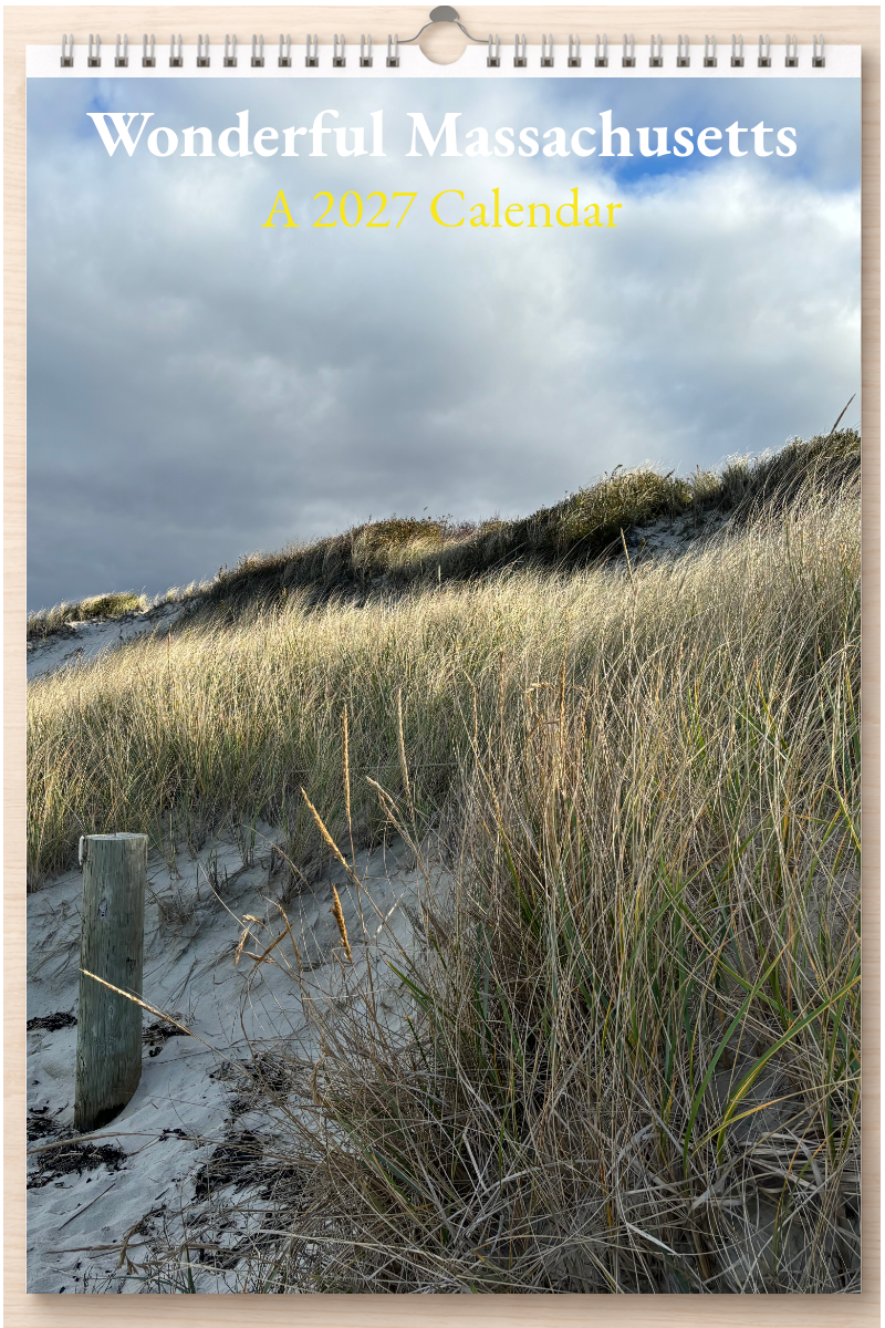 Wonderful Massachusetts: A 2027 Calendar – Silent Spark Press