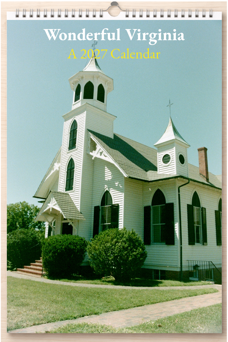 Wonderful Virginia: A 2027 Calendar