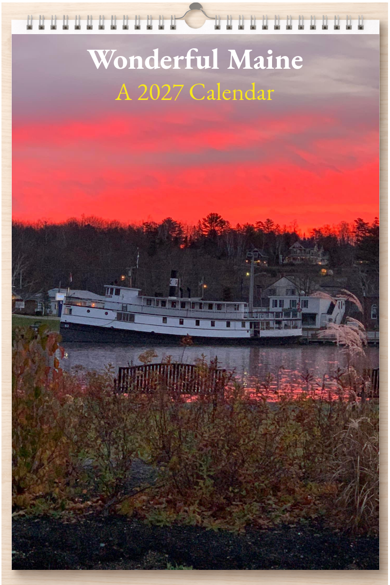 Wonderful Maine: A 2027 Calendar