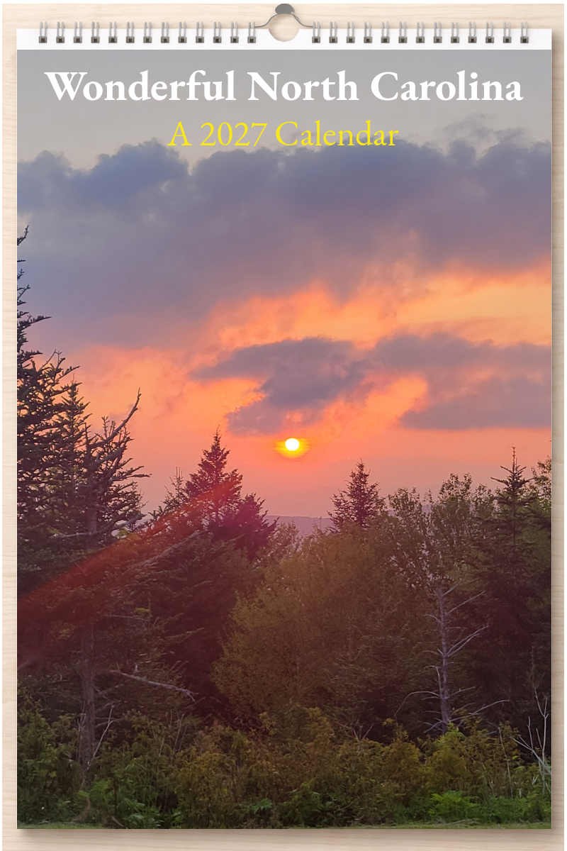 Wonderful North Carolina: A 2027 Calendar