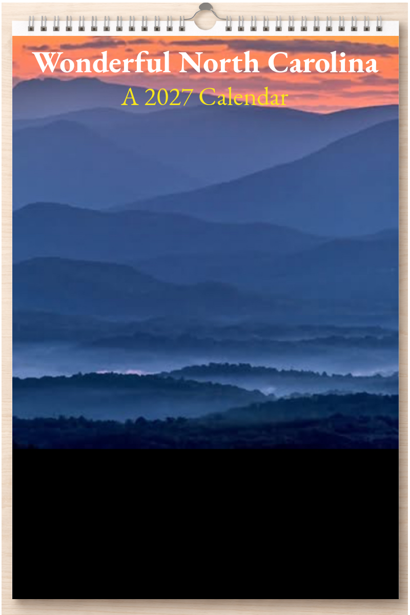 Wonderful North Carolina: A 2027 Calendar