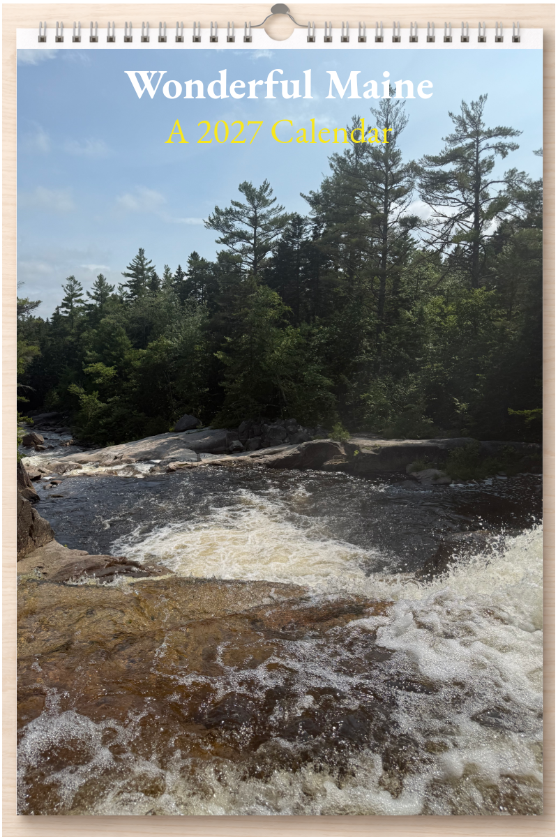 Wonderful Maine: A 2027 Calendar