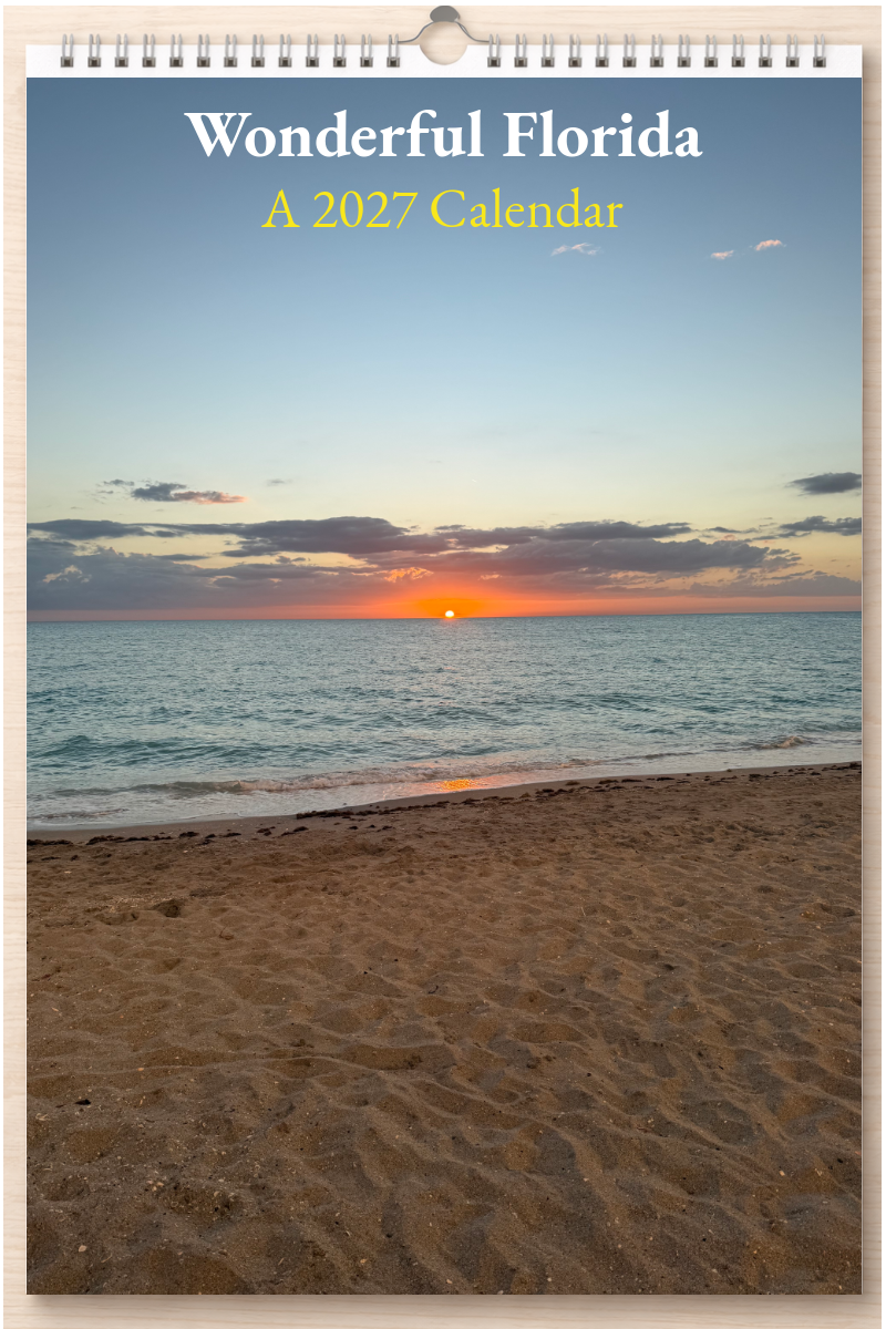 Wonderful Florida: A 2027 Calendar