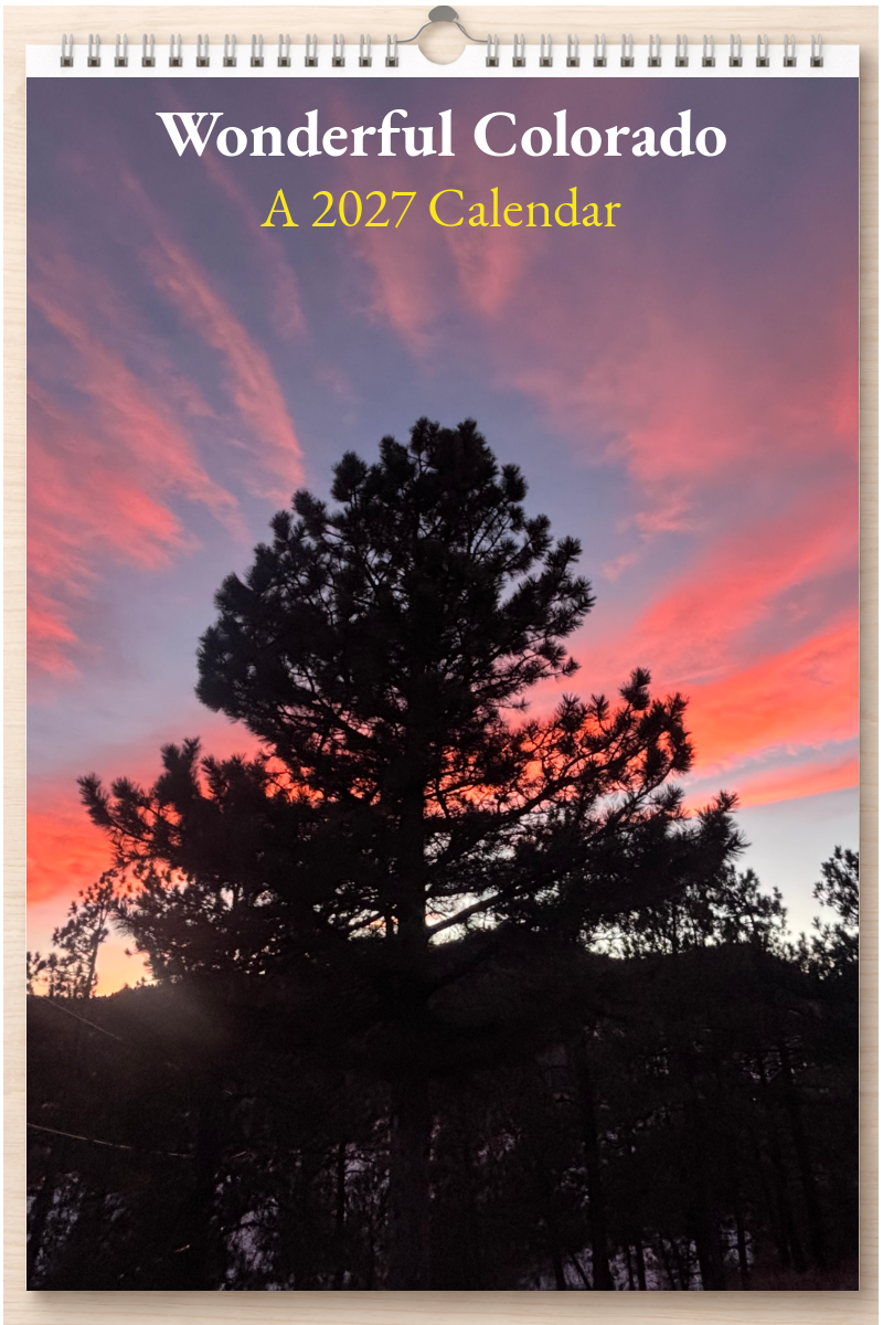 Wonderful Colorado: A 2027 Calendar