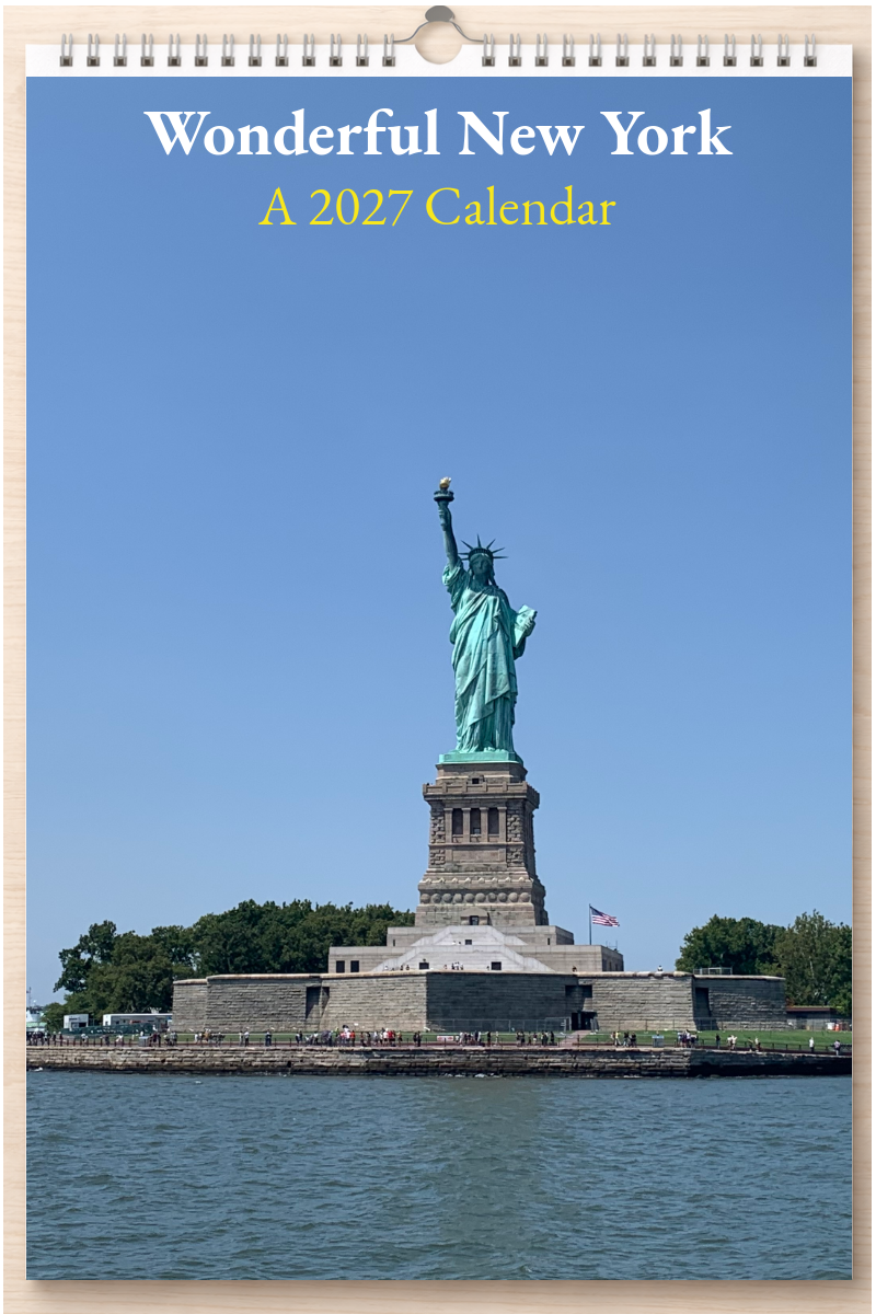 Wonderful New York: A 2027 Calendar