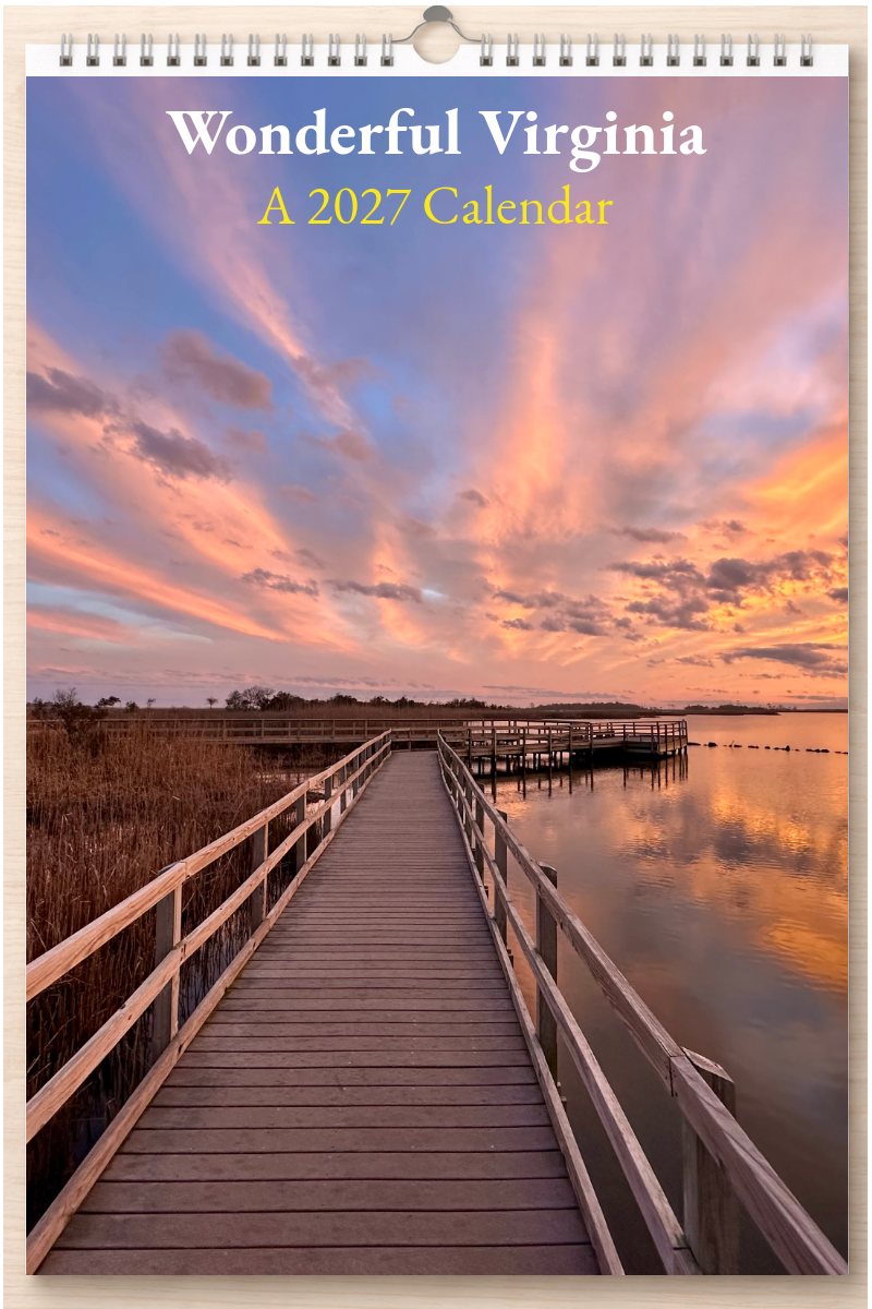 Wonderful Virginia: A 2027 Calendar