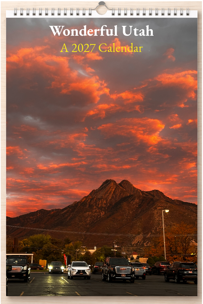 Wonderful Utah: A 2027 Calendar