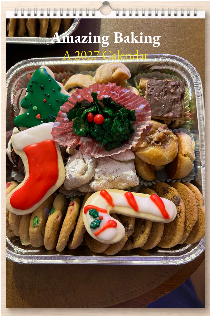Amazing Baking: A 2027 Calendar