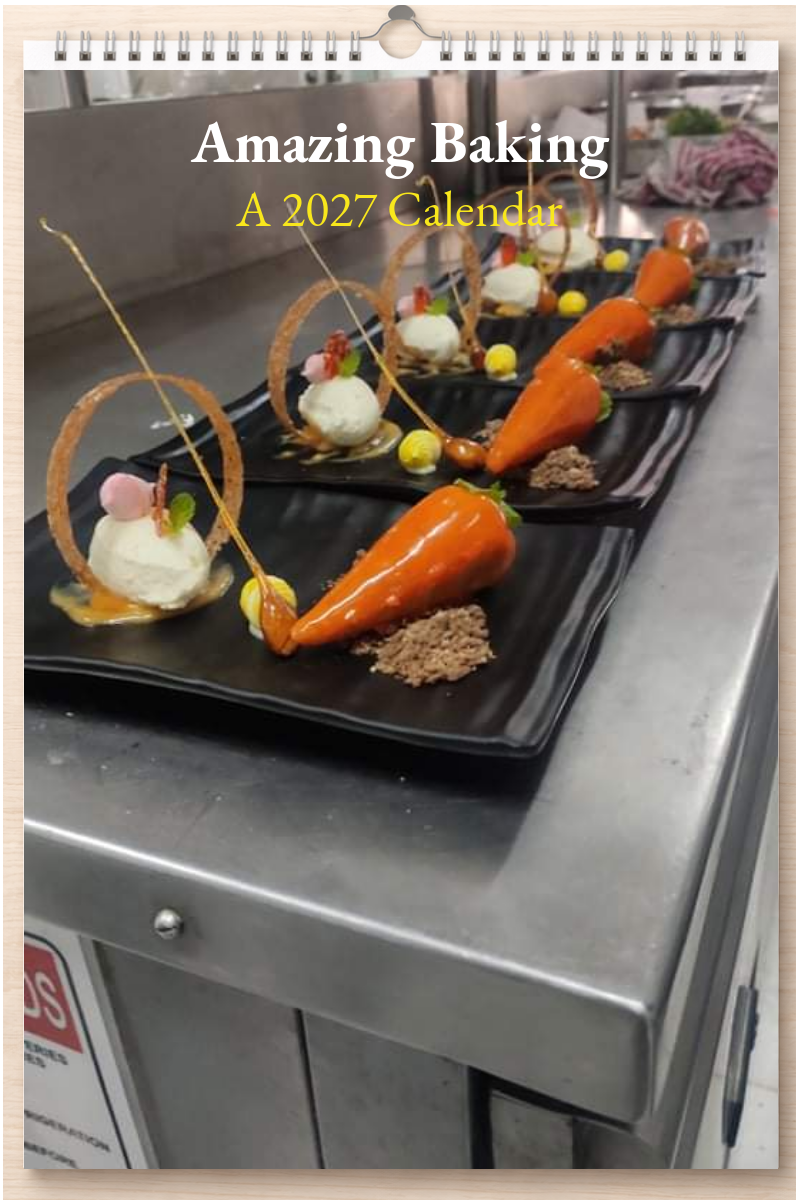 Amazing Baking: A 2027 Calendar