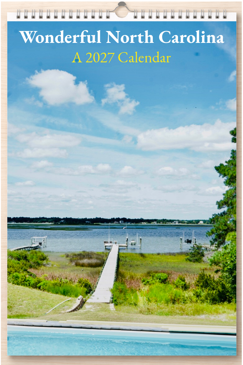 Wonderful North Carolina: A 2027 Calendar