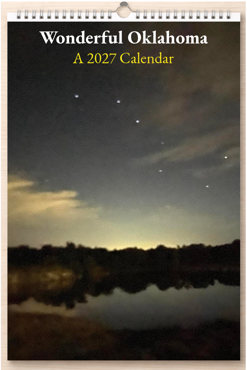Wonderful Oklahoma: A 2027 Calendar