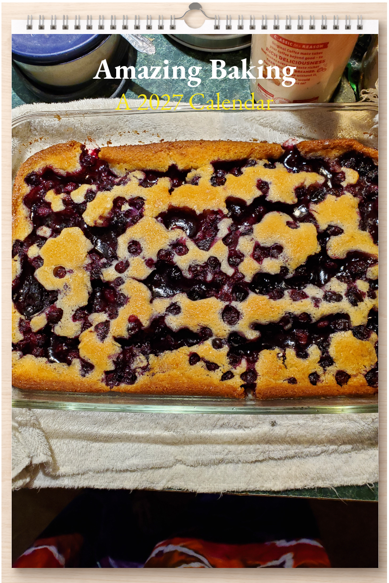Amazing Baking: A 2027 Calendar