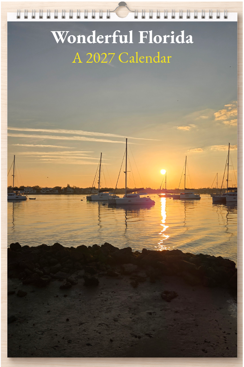 Wonderful Florida: A 2027 Calendar