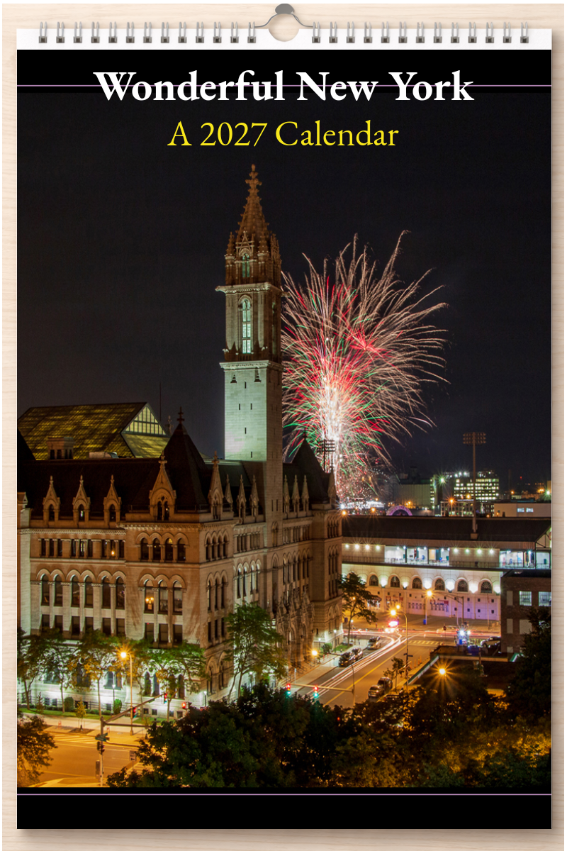 Wonderful New York: A 2027 Calendar