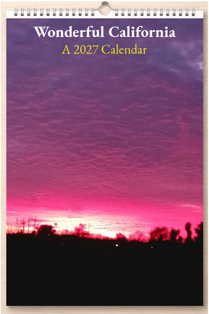 Wonderful California: A 2027 Calendar
