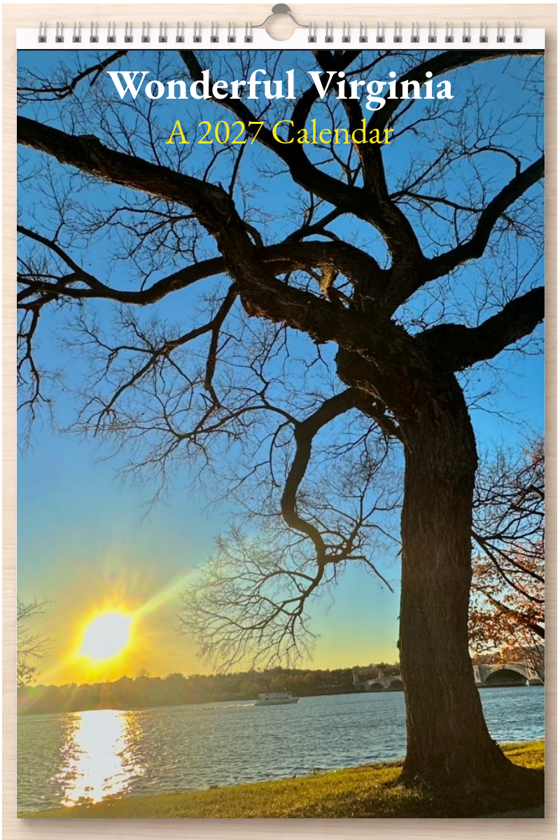 Wonderful Virginia: A 2027 Calendar
