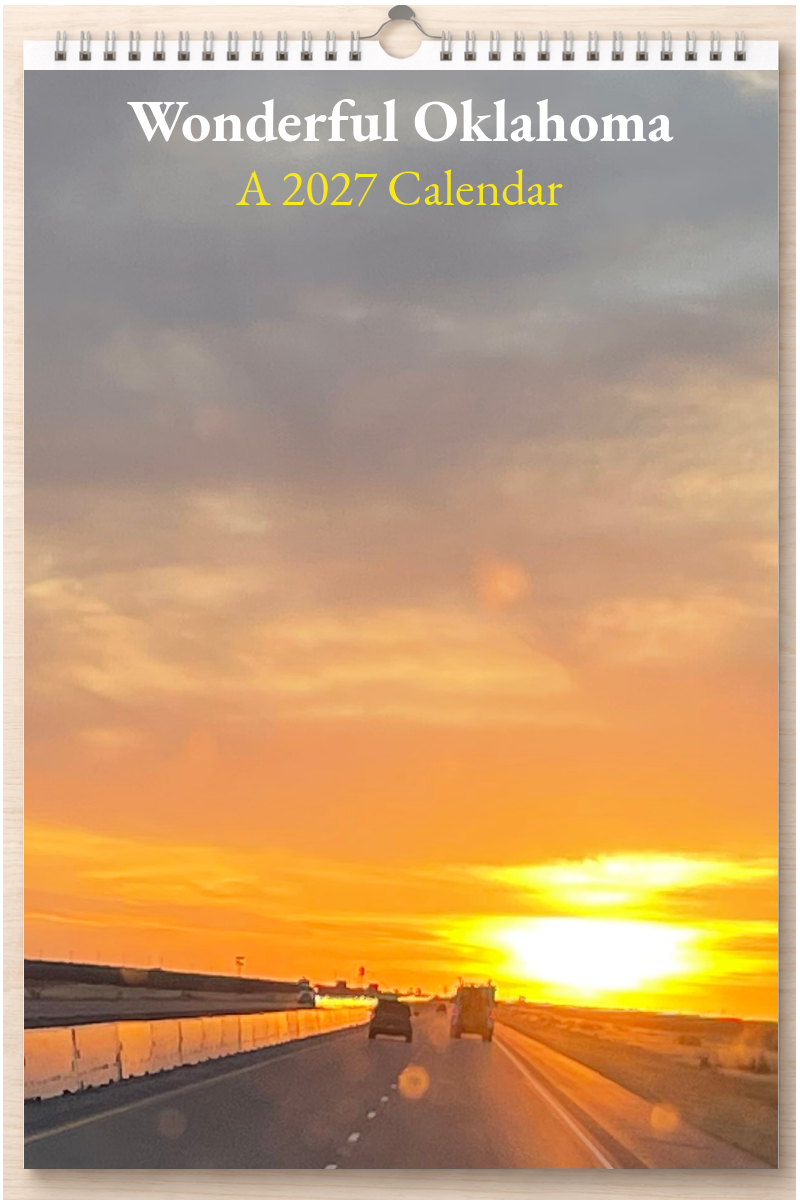 Wonderful Oklahoma: A 2027 Calendar