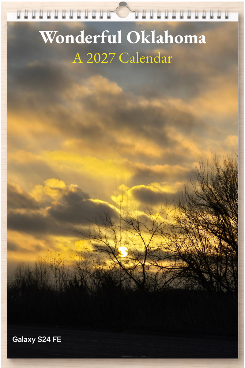 Wonderful Oklahoma: A 2027 Calendar