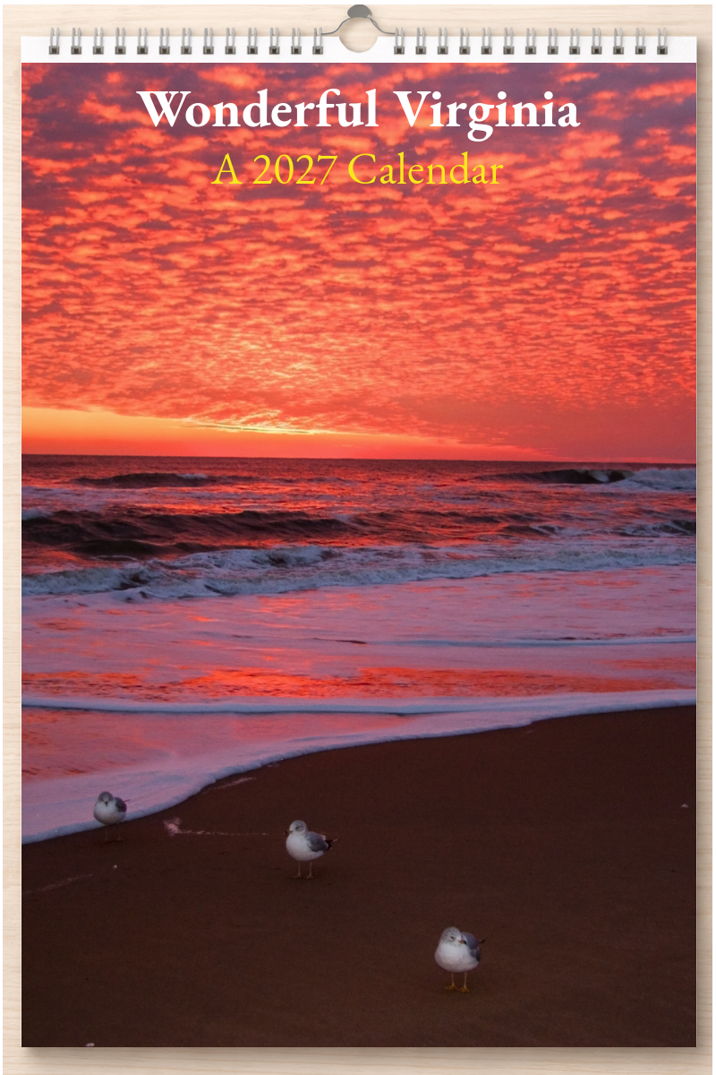 Wonderful Virginia: A 2027 Calendar