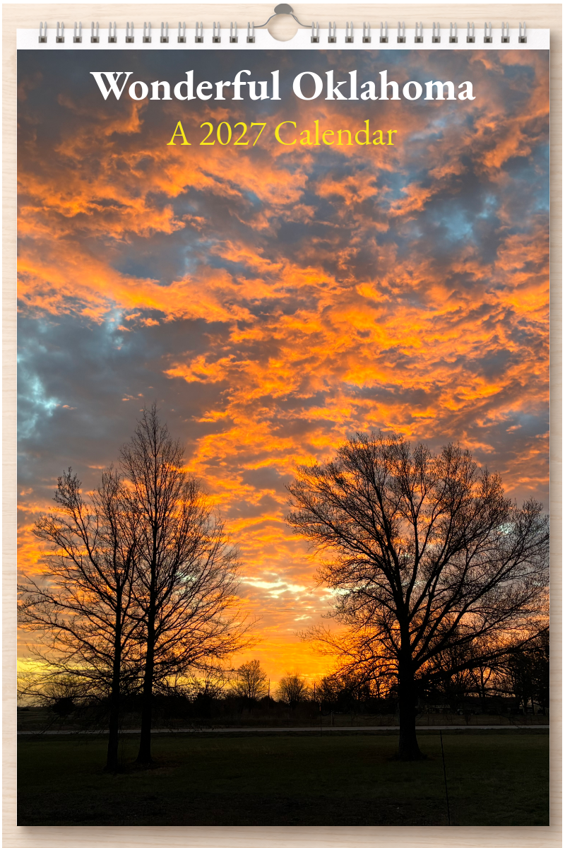 Wonderful Oklahoma: A 2027 Calendar