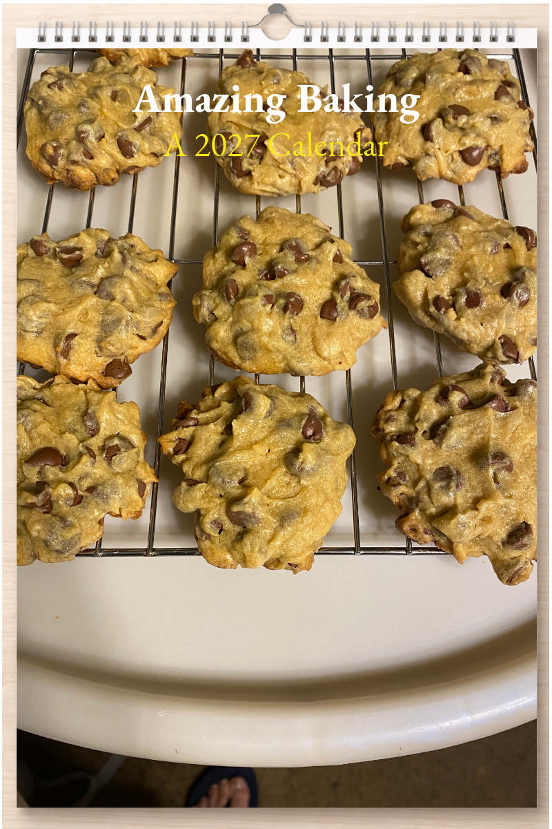 Amazing Baking: A 2027 Calendar