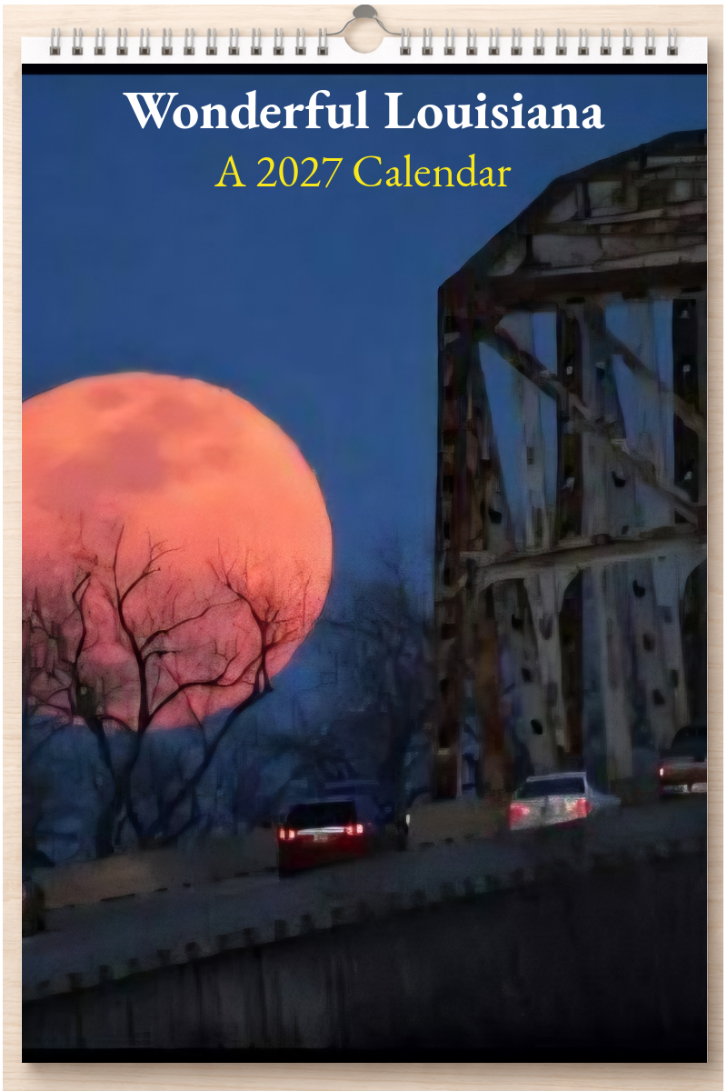 Wonderful Louisiana: A 2027 Calendar
