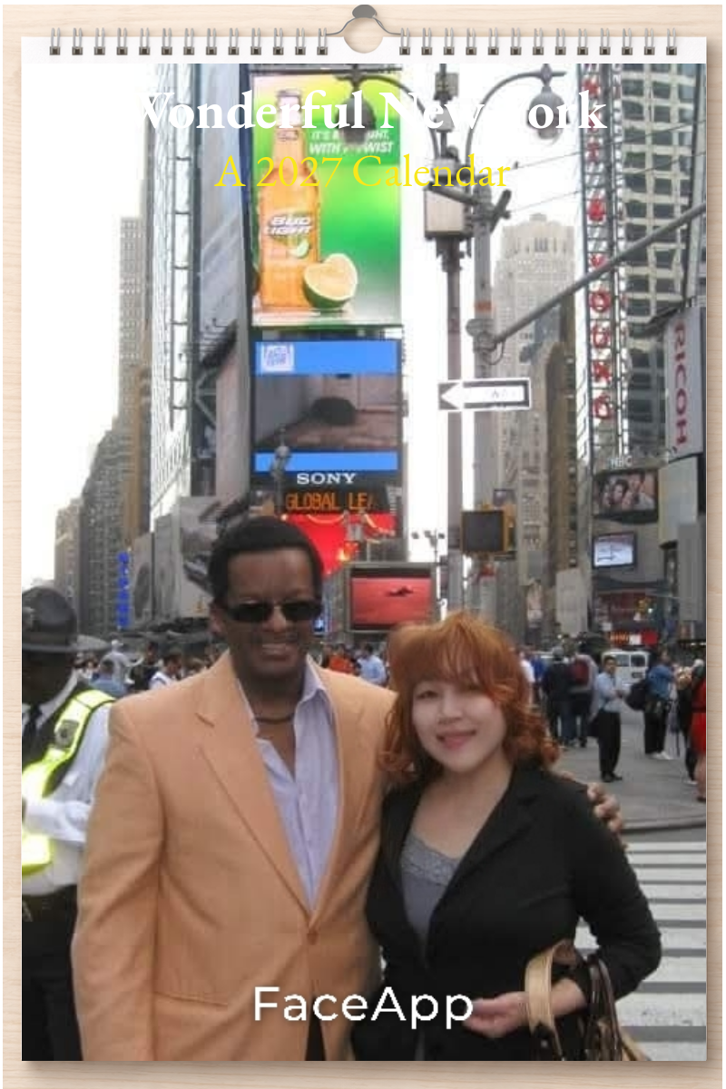 Wonderful New York: A 2027 Calendar