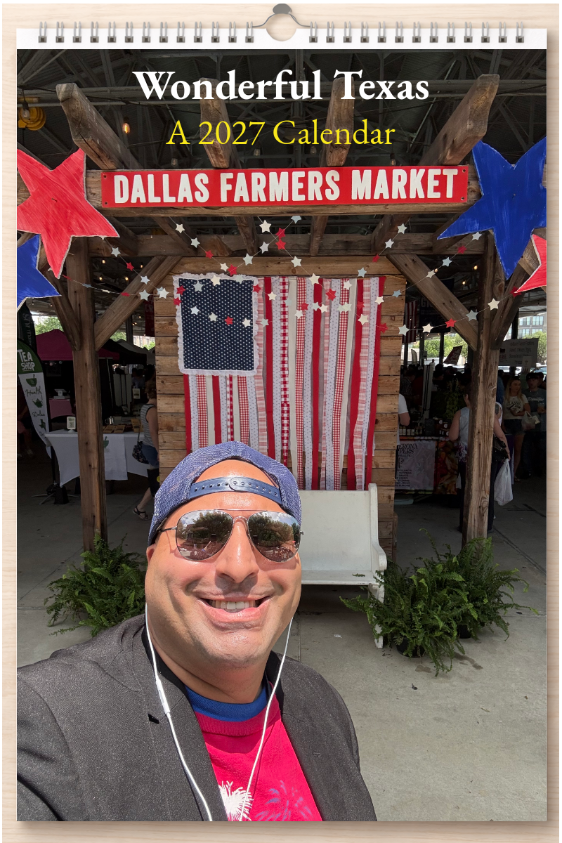 Wonderful Texas: A 2027 Calendar