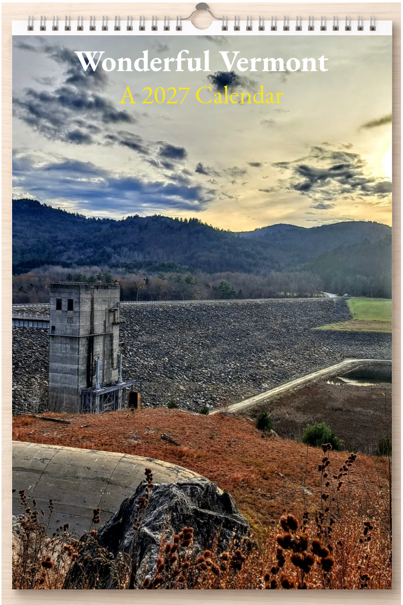 Wonderful Vermont: A 2027 Calendar