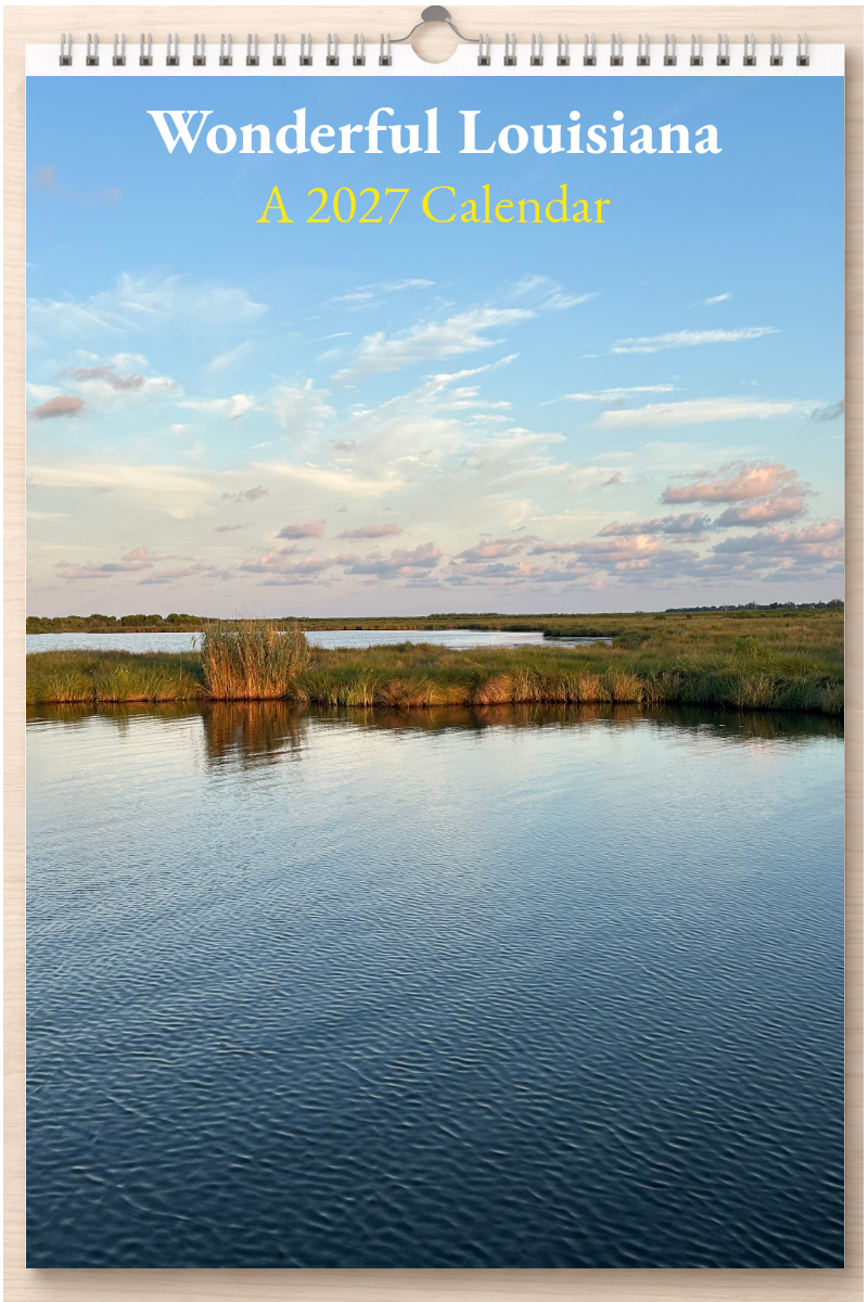 Wonderful Louisiana: A 2027 Calendar