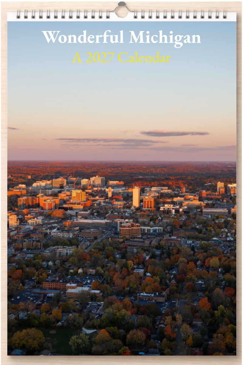 Wonderful Michigan: A 2027 Calendar