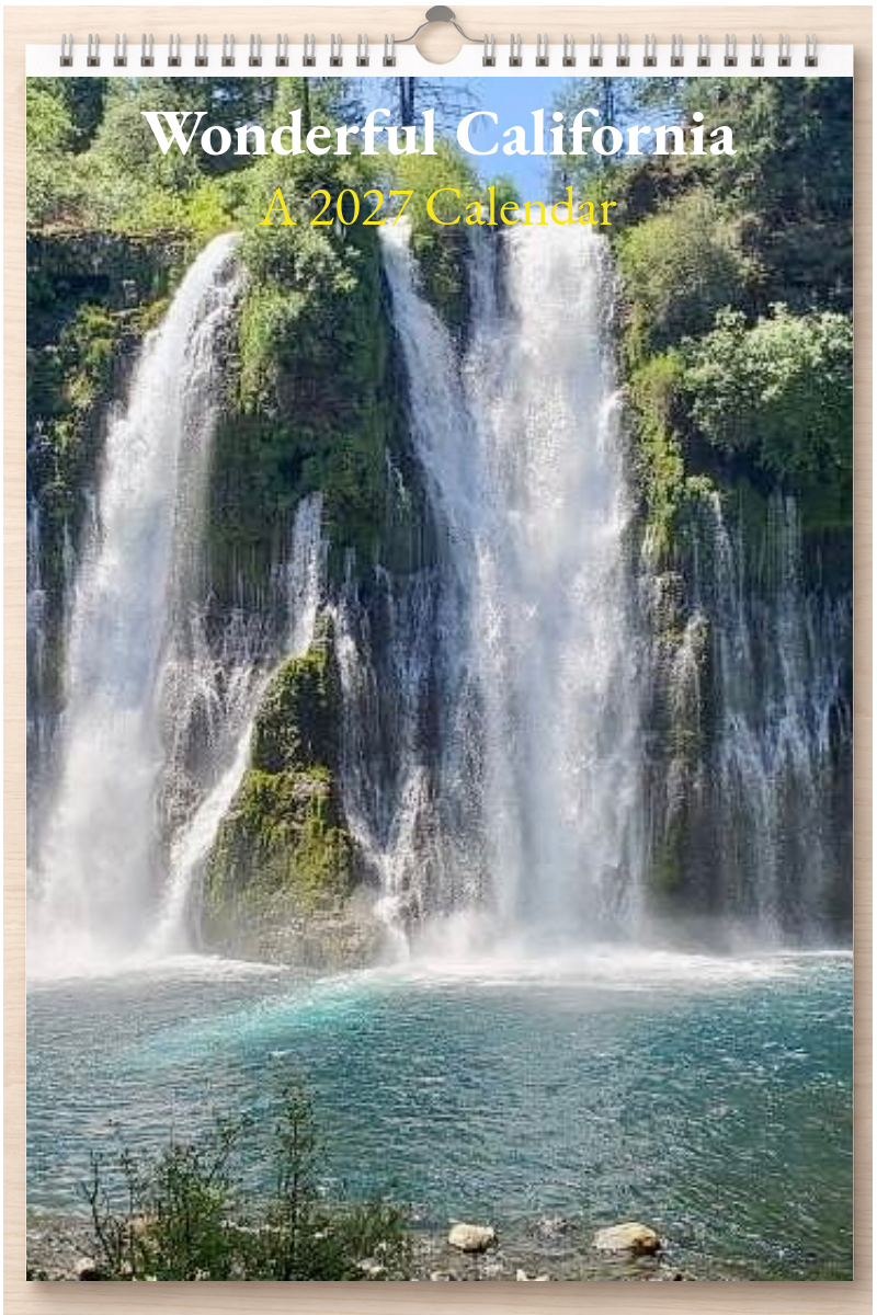 Wonderful California: A 2027 Calendar