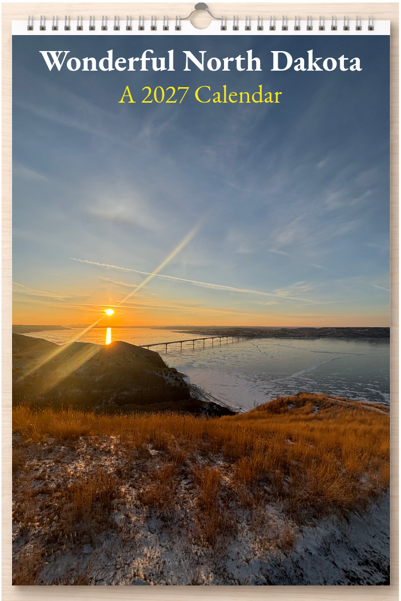 Wonderful North Dakota: A 2027 Calendar