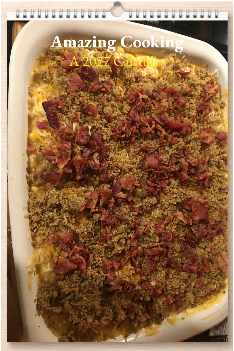 Amazing Cooking: A 2027 Calendar