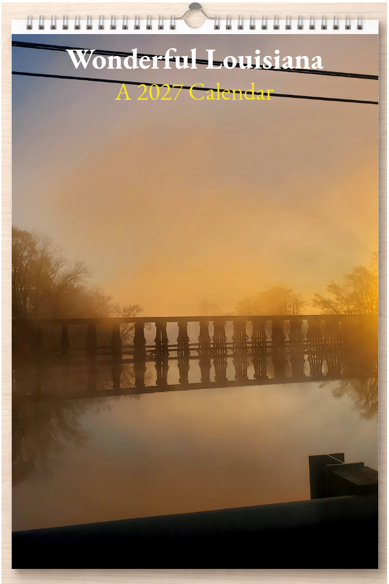 Wonderful Louisiana: A 2027 Calendar