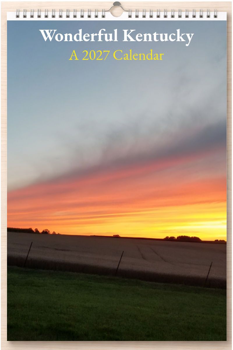 Wonderful Kentucky: A 2027 Calendar