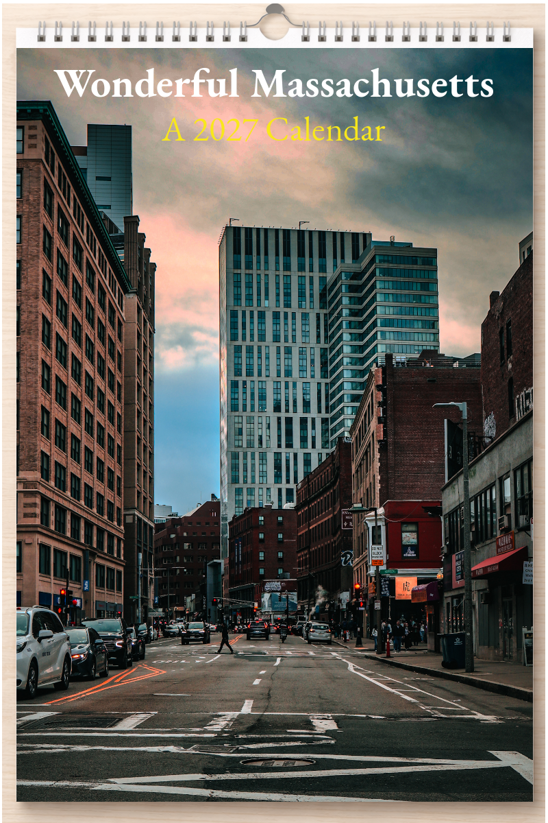 Wonderful Massachusetts: A 2027 Calendar