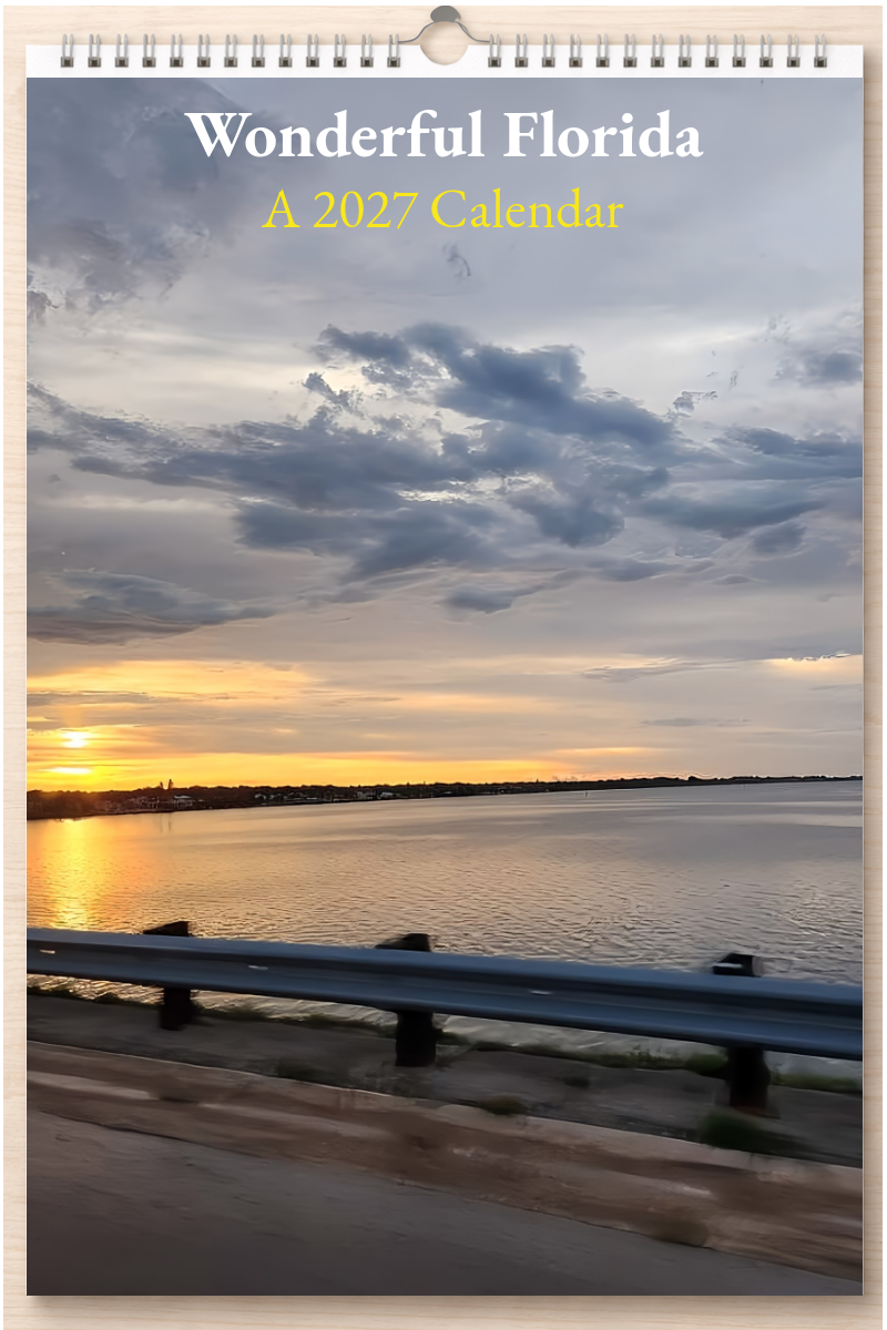 Wonderful Florida: A 2027 Calendar