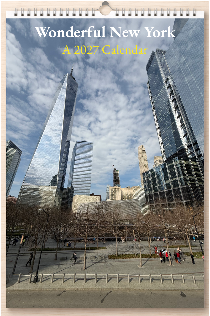 Wonderful New York: A 2027 Calendar