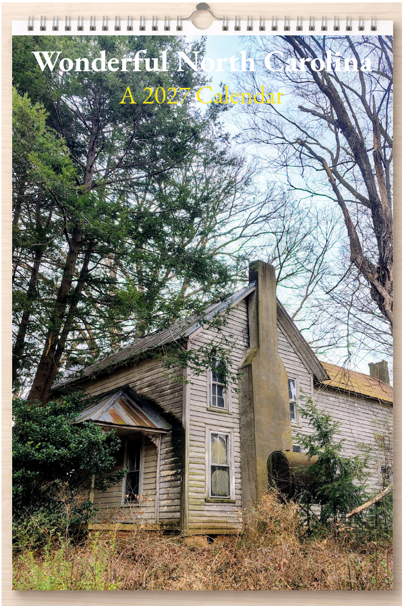 Wonderful North Carolina: A 2027 Calendar