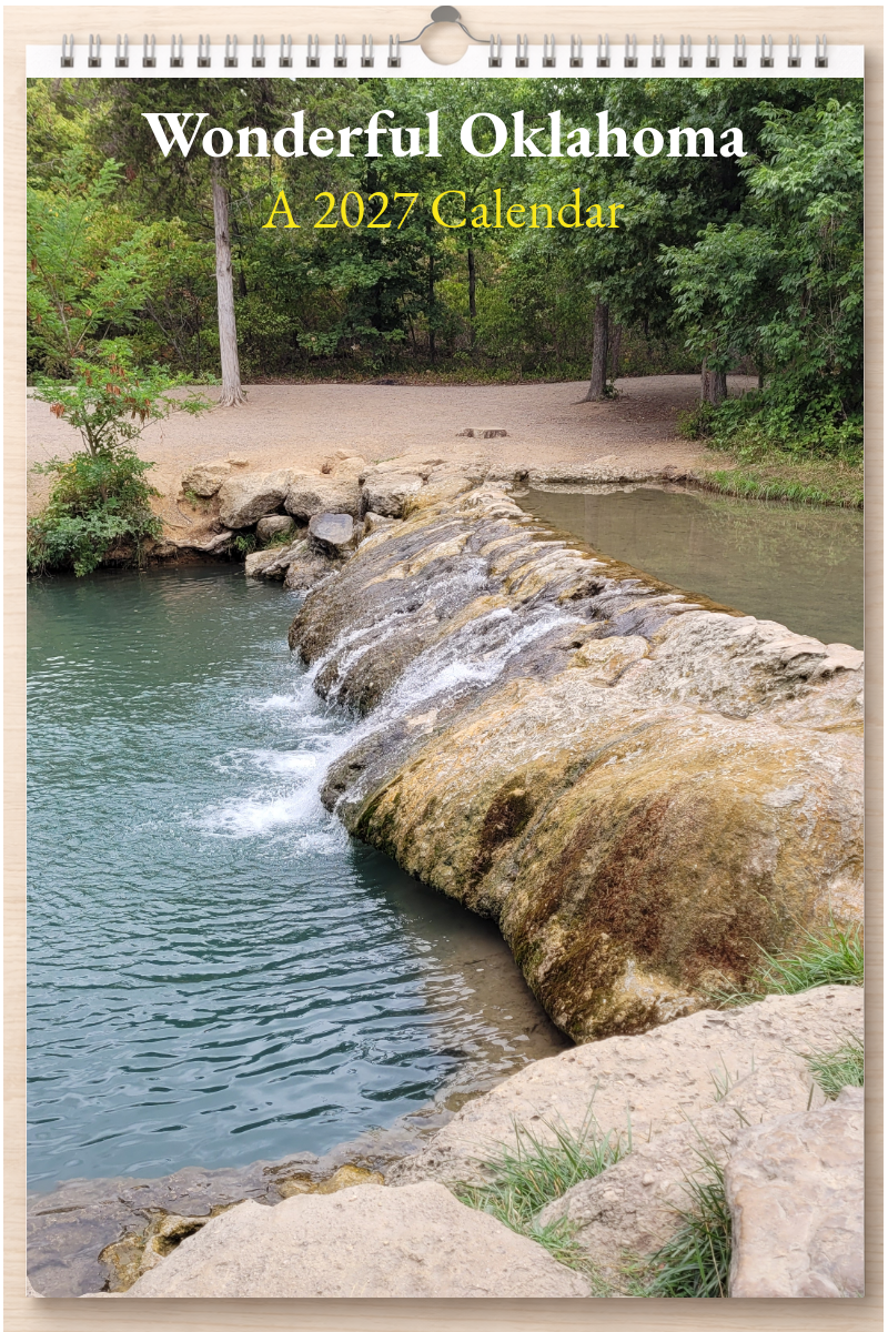 Wonderful Oklahoma: A 2027 Calendar