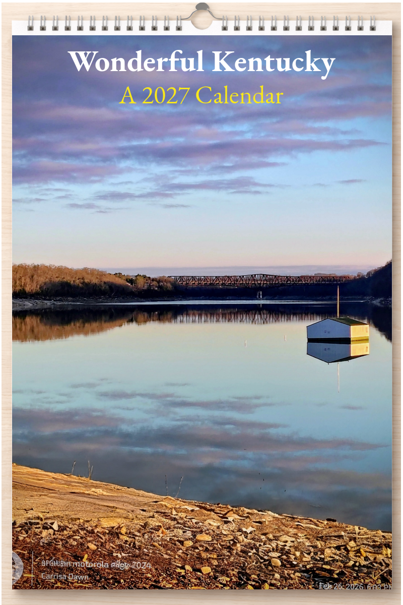 Wonderful Kentucky: A 2027 Calendar
