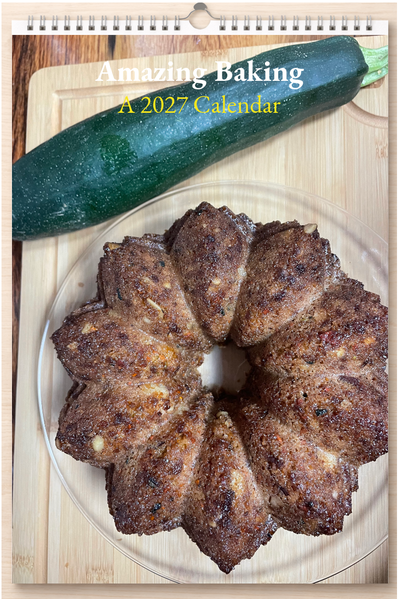Amazing Baking: A 2027 Calendar