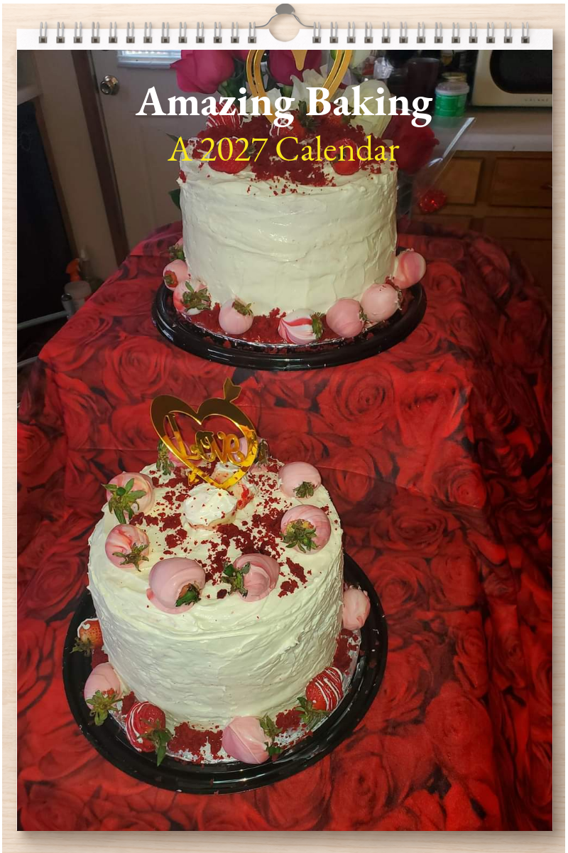 Amazing Baking: A 2027 Calendar