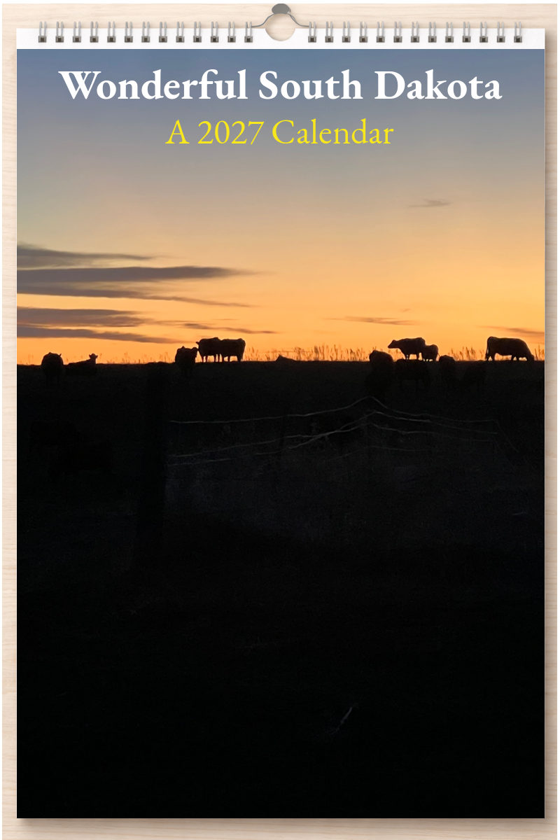 Wonderful South Dakota: A 2027 Calendar